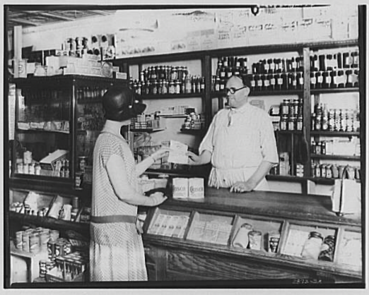 shopping without self service